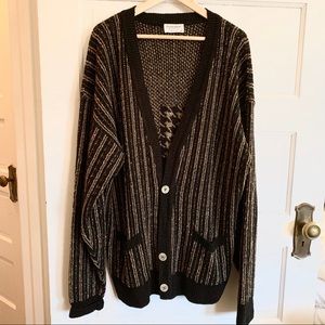Vintage Tricots St Raphael cardigan XL grandpa